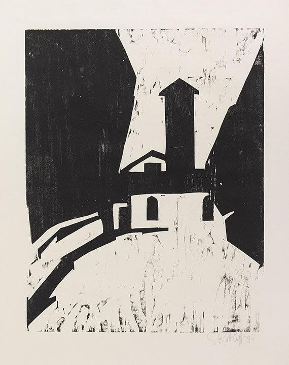 Schmidt-Rottluff - Villa mit Turm