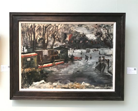 Lovis Corinth - Eisbahn im Berliner Tiergarten - 