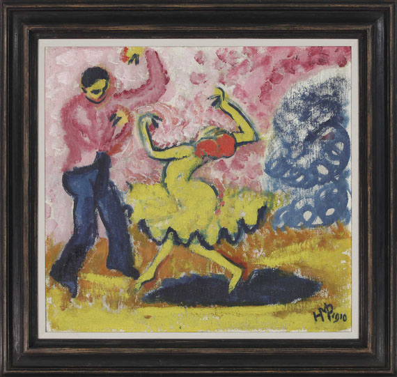 Hermann Max Pechstein - Tänzer - Frame image