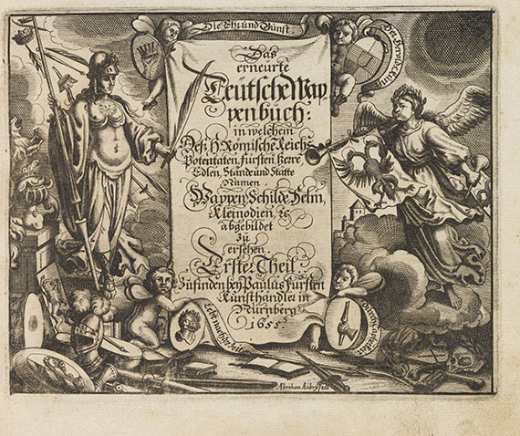 Johann Siebmacher - Das erneuerte deutsche Wappenbuch. 5 Bände - 