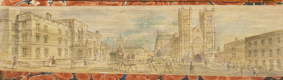   - Fore-edge Painting. 5 Bände - 