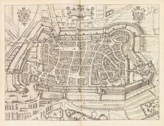 Braun/Hogenberg - Civitates orbis terrarum Köln, 6 in 3 Bänden