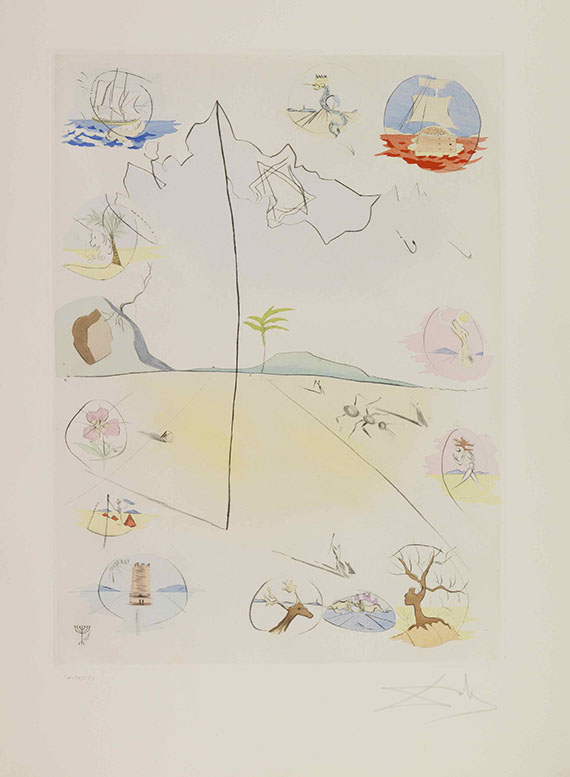 Salvador Dalí - The Twelve Tribes of Israel