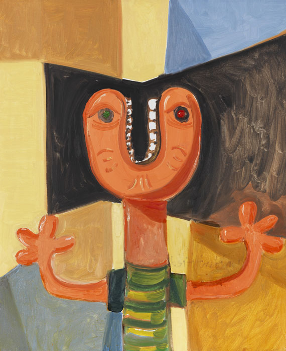 George Condo - Unidentified Head