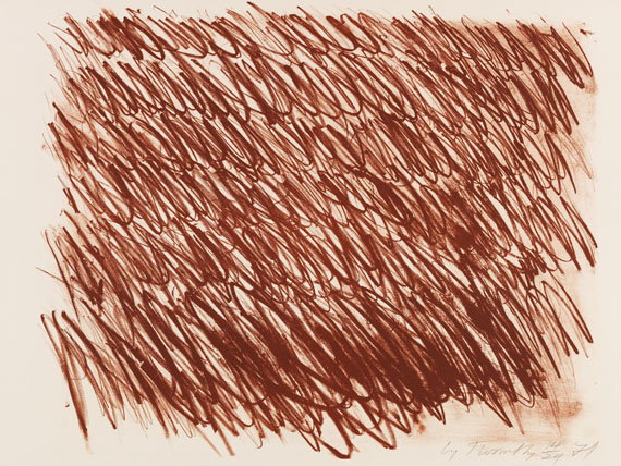 Cy Twombly - Untitled (6 Blätter) - 