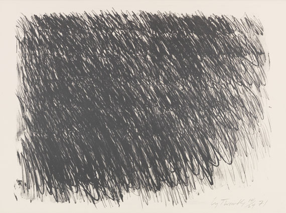 Cy Twombly - Untitled (6 Blätter) - 