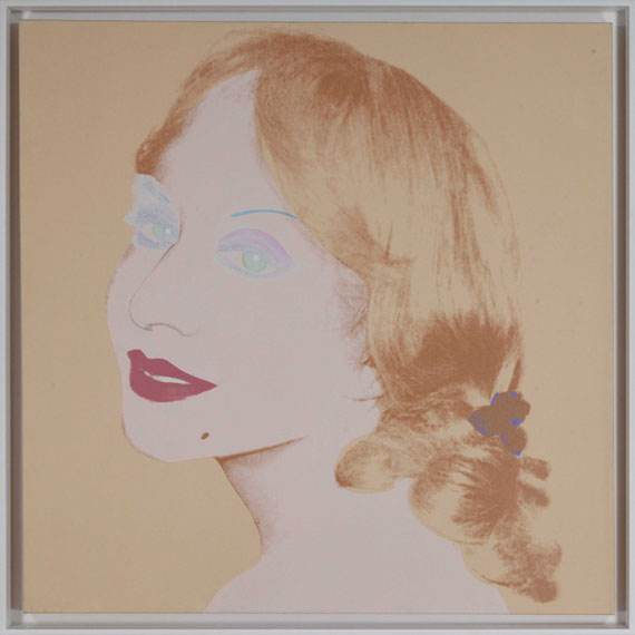 Andy Warhol - Portrait of a Lady (Natalie Sparber) - Frame image