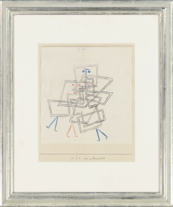 Paul Klee - Drei in Verworrenheit - Frame image