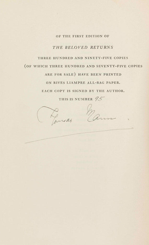 Thomas Mann - 36 Werke in 37 Bänden
