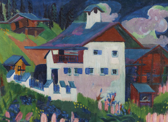 Ernst Ludwig Kirchner - Unser Haus - 