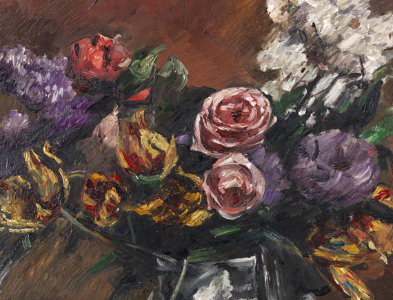 Lovis Corinth - Rosen, Tulpen und Flieder