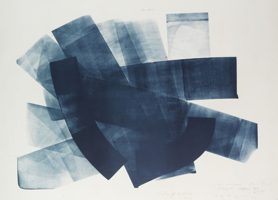 Hans Hartung - 6 Bll.: Aufl. für den Erker (=Ärger), L-56, L-57, L-10A, L-11, Bemerk. zu Kafka