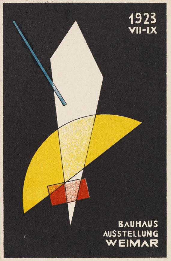 László Moholy-Nagy - Weimar Bauhaus Postkarten Nr 7: Moholy-Nagy