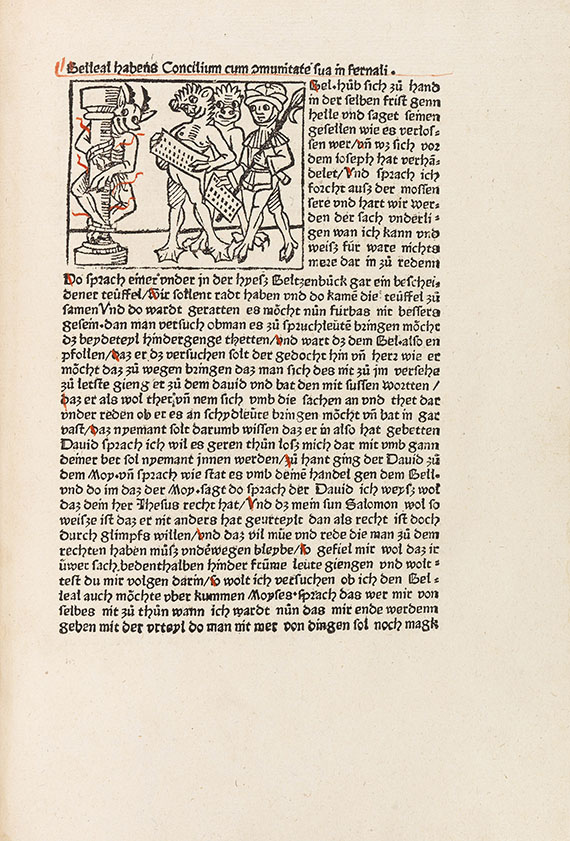 Jacobus de Theramo - Consolatio peccatorum: das Buch Belial genannt