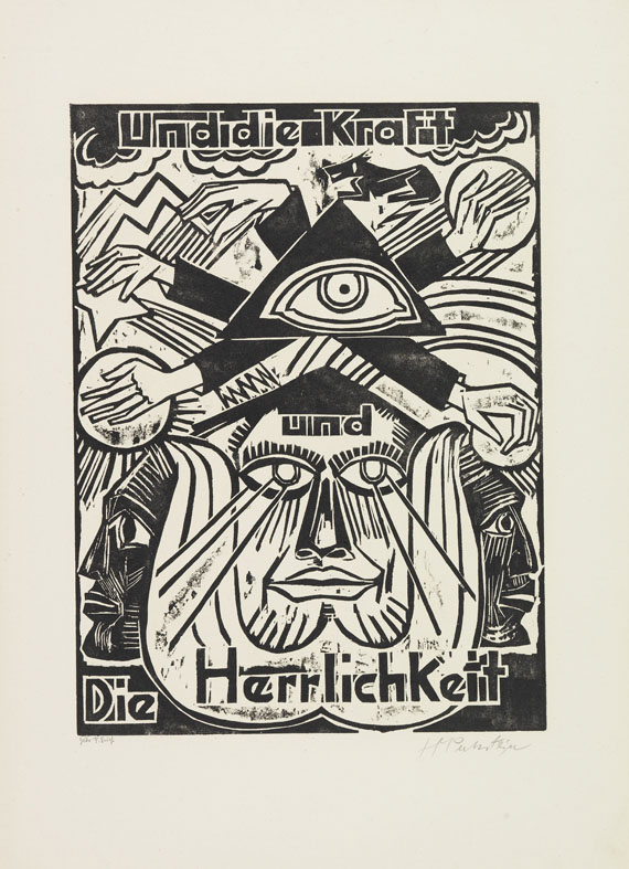 Hermann Max Pechstein - Vater unser - 