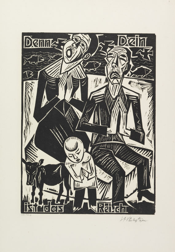 Hermann Max Pechstein - Vater unser - 
