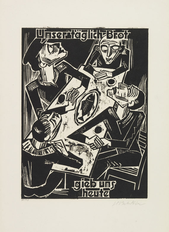 Hermann Max Pechstein - Vater unser - 