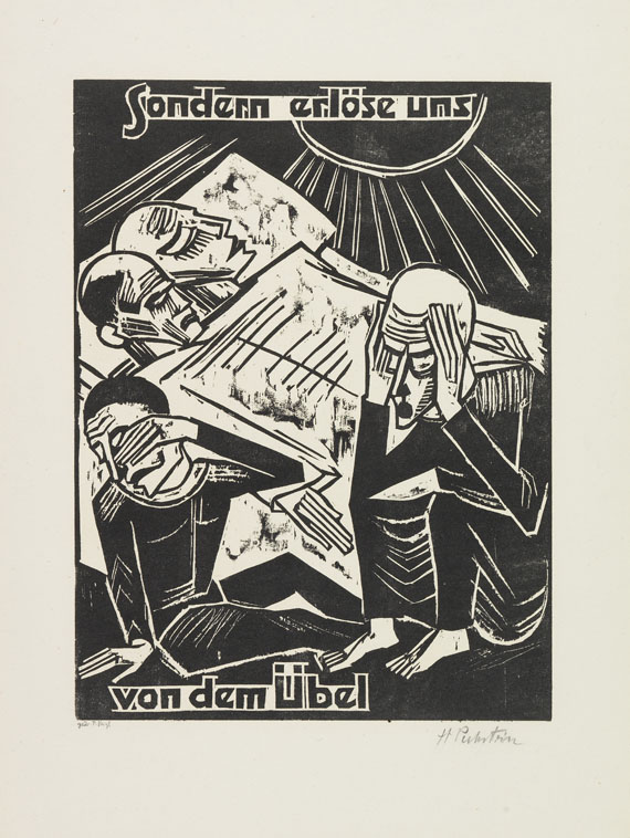 Hermann Max Pechstein - Vater unser - 
