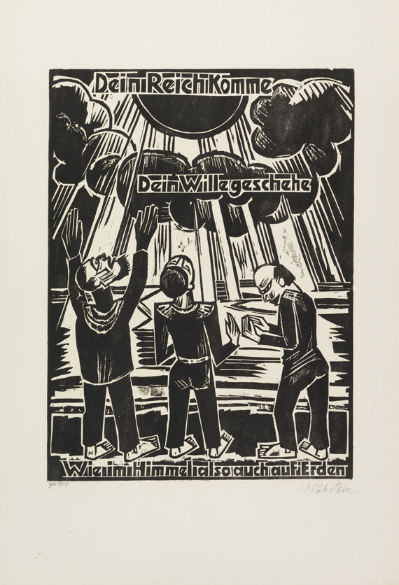 Hermann Max Pechstein - Vater unser - 