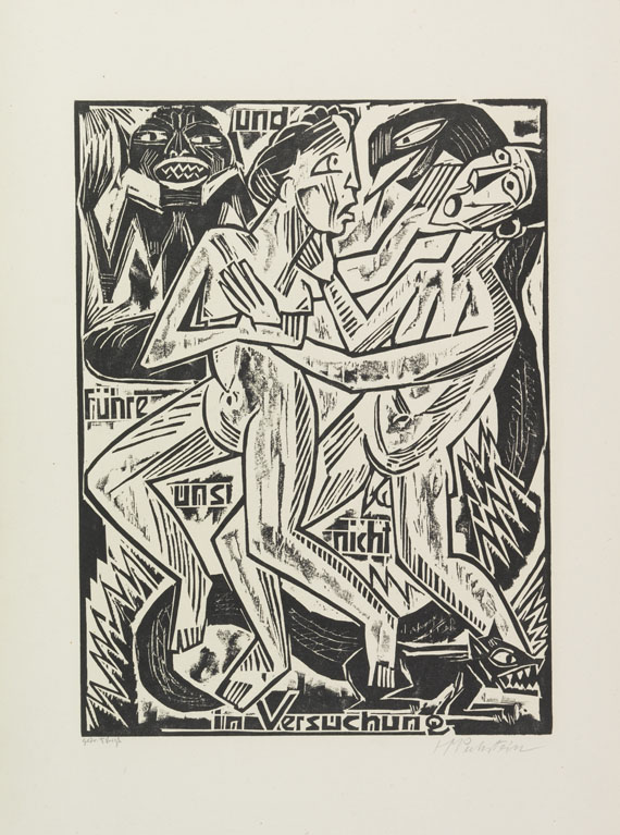 Hermann Max Pechstein - Vater unser - 