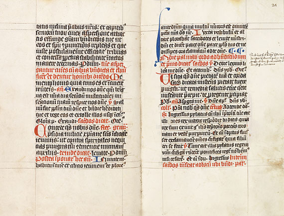  Manuskripte - Passauer Rituale, Pergamenthandschrift - 