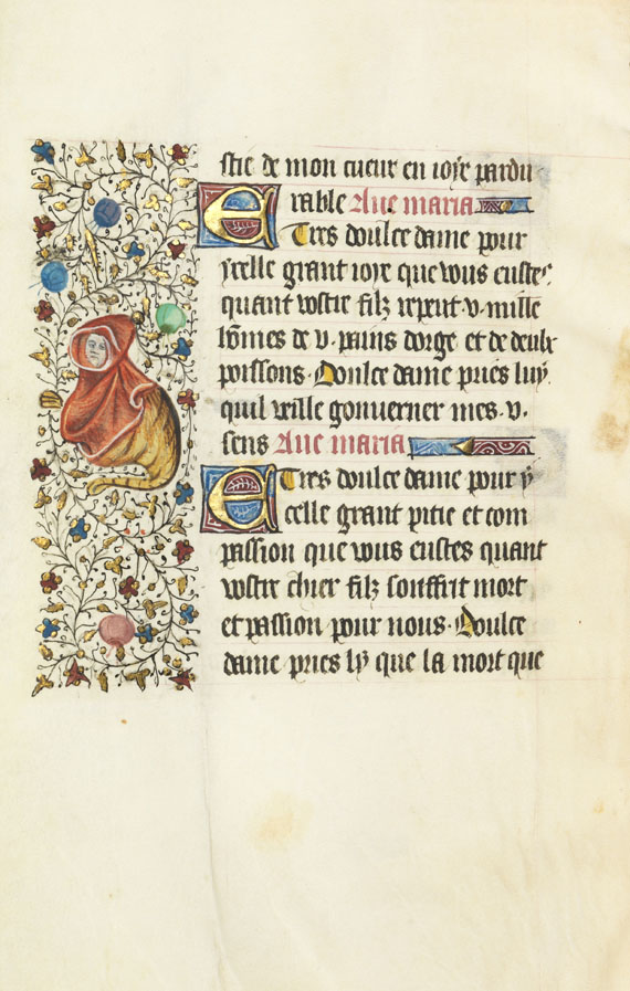 Manuskripte - Stundenbuch. Frankreich ca. 1450-70