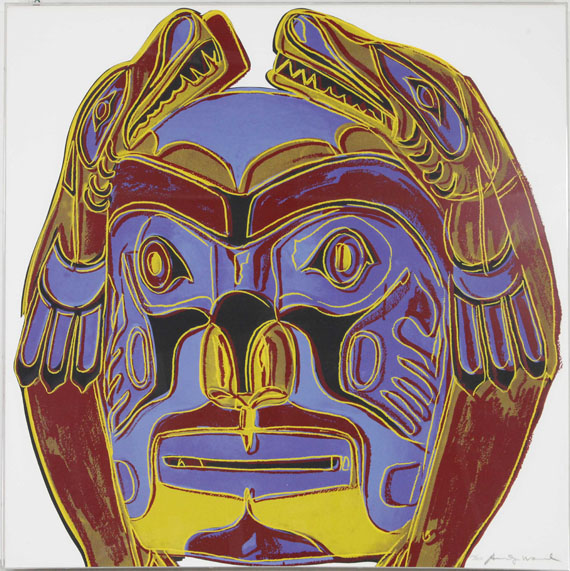 Andy Warhol - Northwest Coast Mask - Frame image