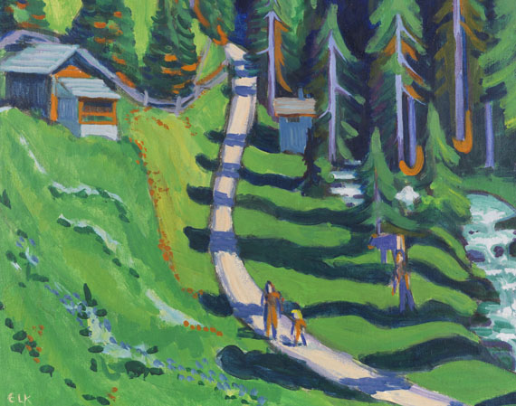 Ernst Ludwig Kirchner - Sertigweg - 