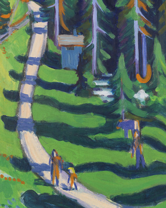 Ernst Ludwig Kirchner - Sertigweg - 