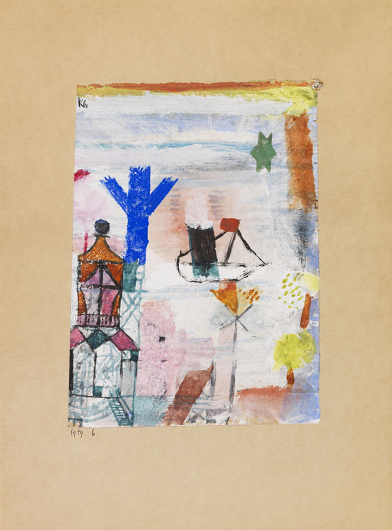 Paul Klee - Kleiner Dampfer