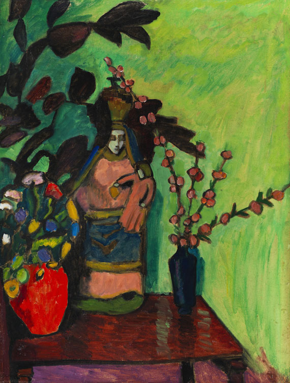 Gabriele Münter - Stillleben mit Madonna