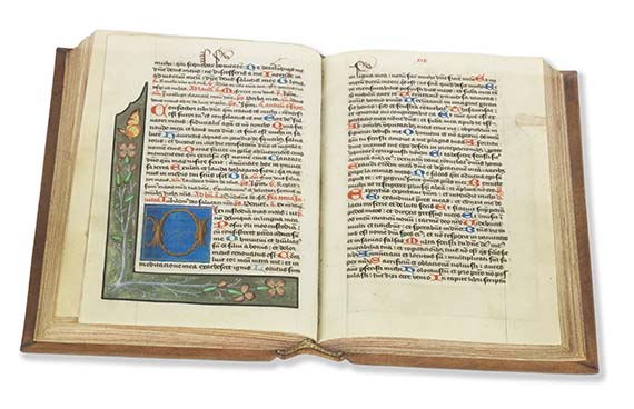Manuskripte - Gebetbuch auf Pergament. Ende des 15. Jhs
