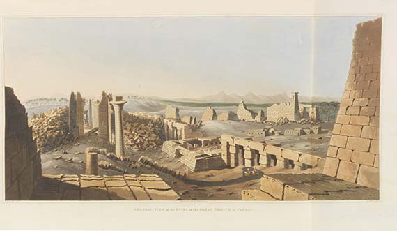 Giovanni Belzoni - Egypt and Nubia. Text- und Atlasband