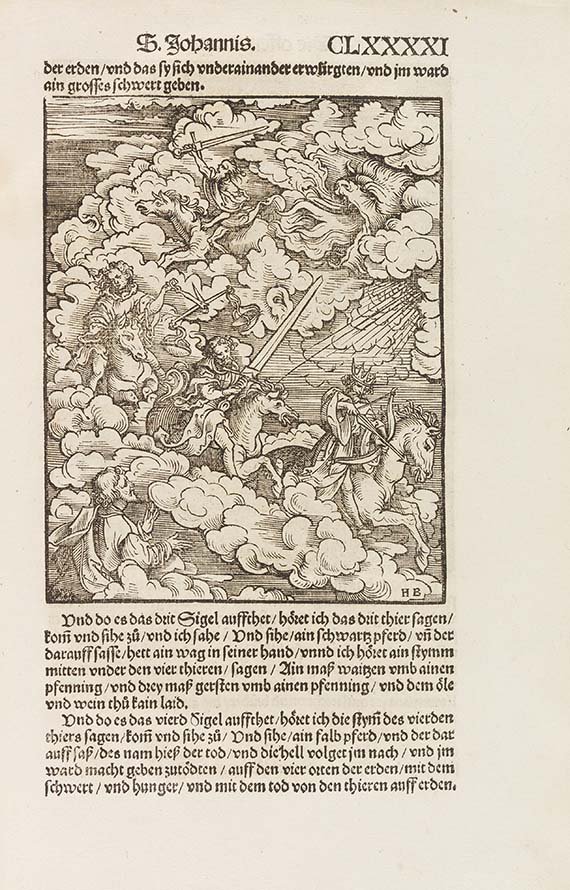  Biblia germanica - Das neü Testament. Augsburg, Otmar - 