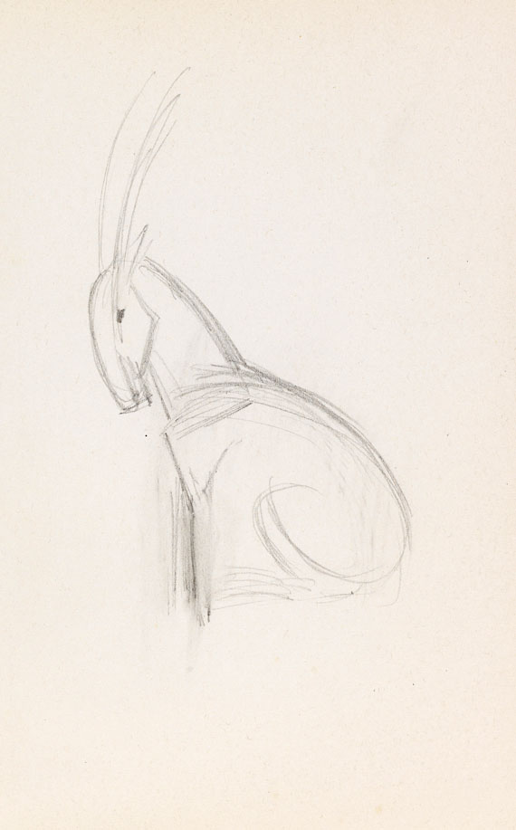 Franz Marc - Kleiner Steinbock