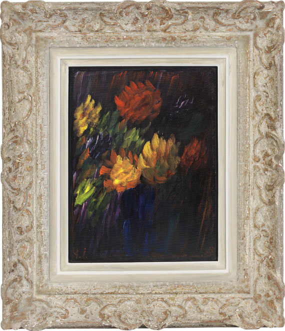 Alexej von Jawlensky - Grosses Stilleben: Chrysanthemen - Frame image