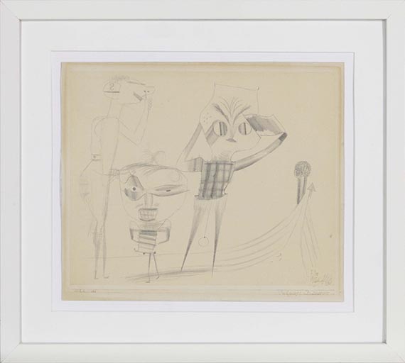 Paul Klee - Vulgaere Komoedie - Frame image