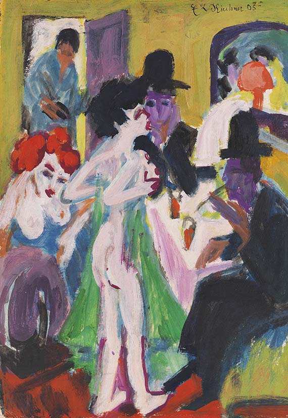 Ernst Ludwig Kirchner - Im Bordell