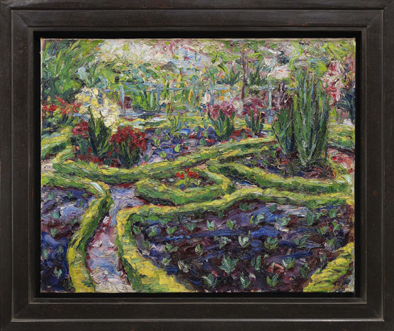 Emil Nolde - Buchsbaumgarten - Frame image