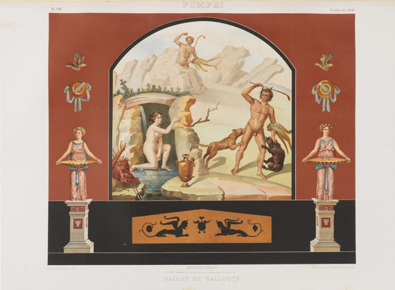 Edoardo Cerillo - Dipinti murali di Pompei - 