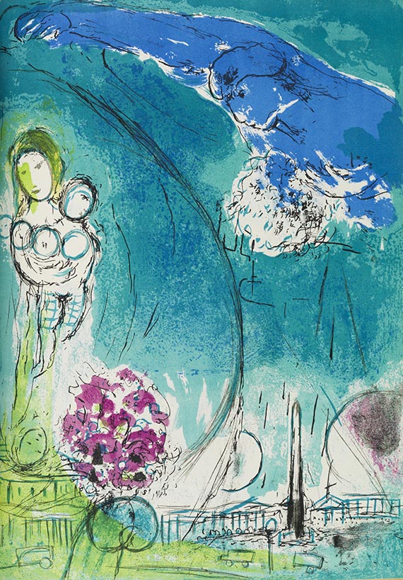 Marc Chagall - Verve 27/28. Dabei: Verve 8