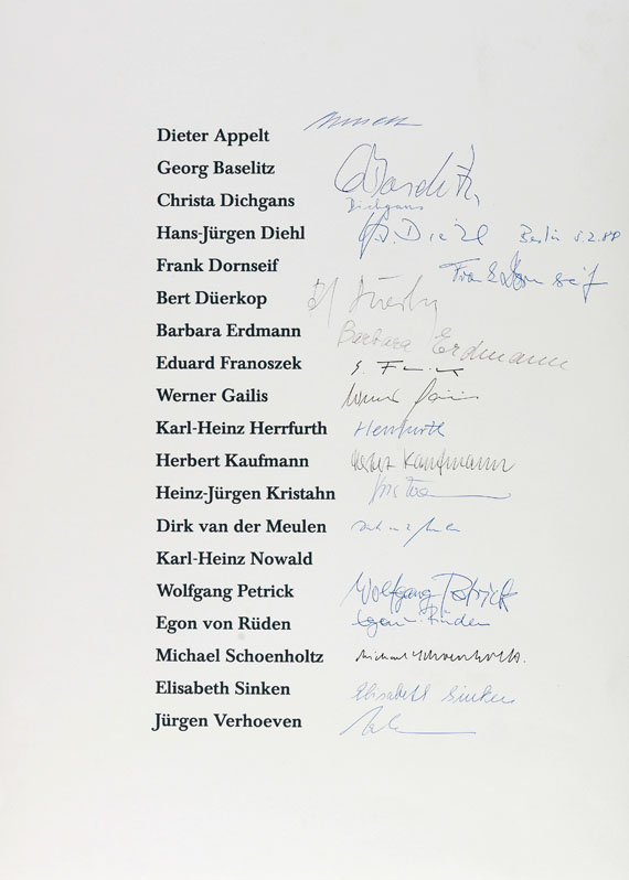 Georg Baselitz - Geccelli-Mappe - 