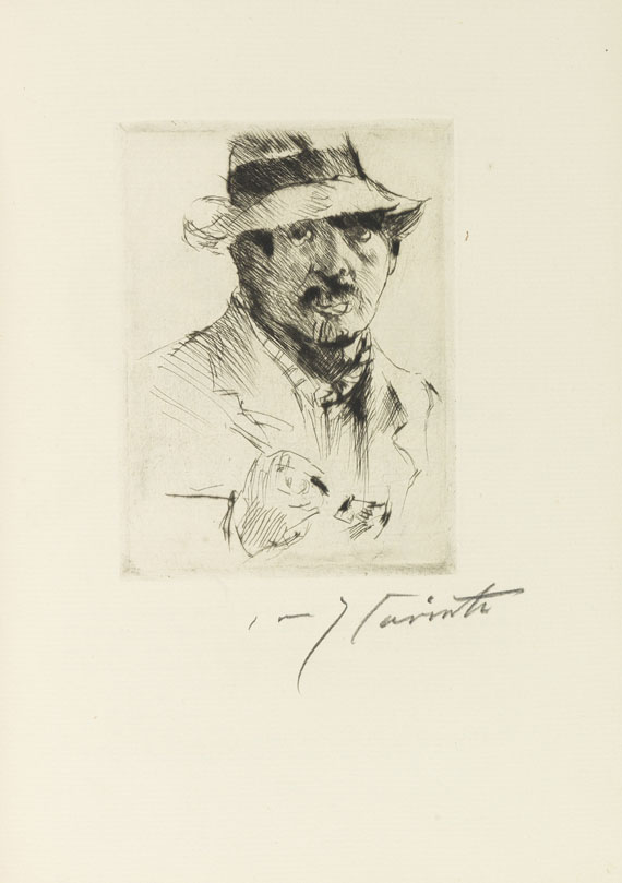 Lovis Corinth - Schwarz, Das graphische Werk + 3 Beigaben