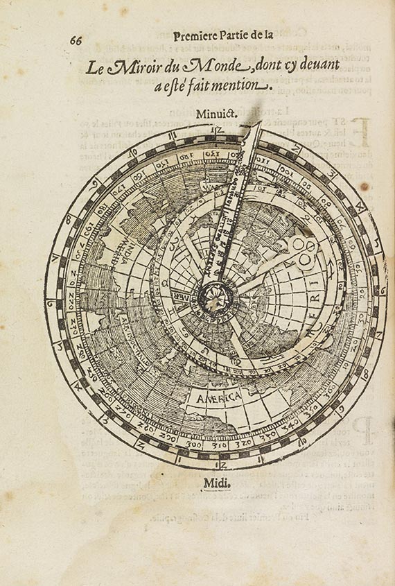 Peter Apian - Cosmographie, ou description du monde universel - 