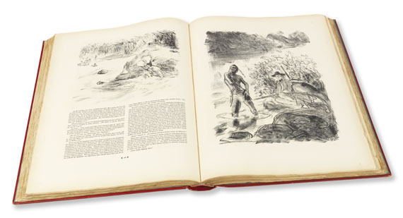 James Fenimore Cooper - Lederstrumpf-Erzählungen, illustr. von Max Slevogt - 