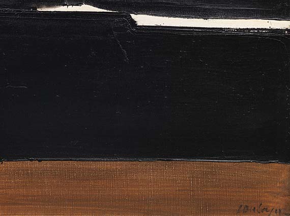 Pierre Soulages - Peinture 54 x 73 cm, 26 septembre 1981 - 