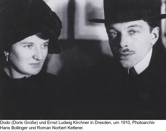 Ernst Ludwig Kirchner - Nacktes Paar auf einem Kanapee - 