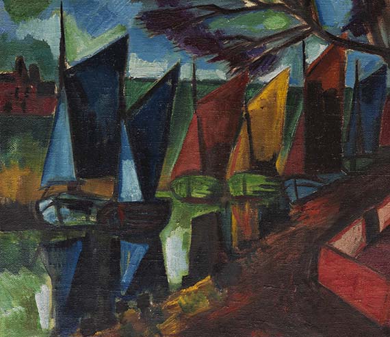 Hermann Max Pechstein - Fischerkutter - 