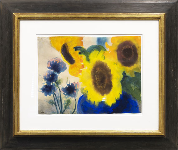 Emil Nolde - Sonnenblumen - Frame image