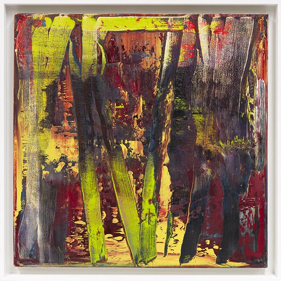 Gerhard Richter - Abstraktes Bild - Frame image